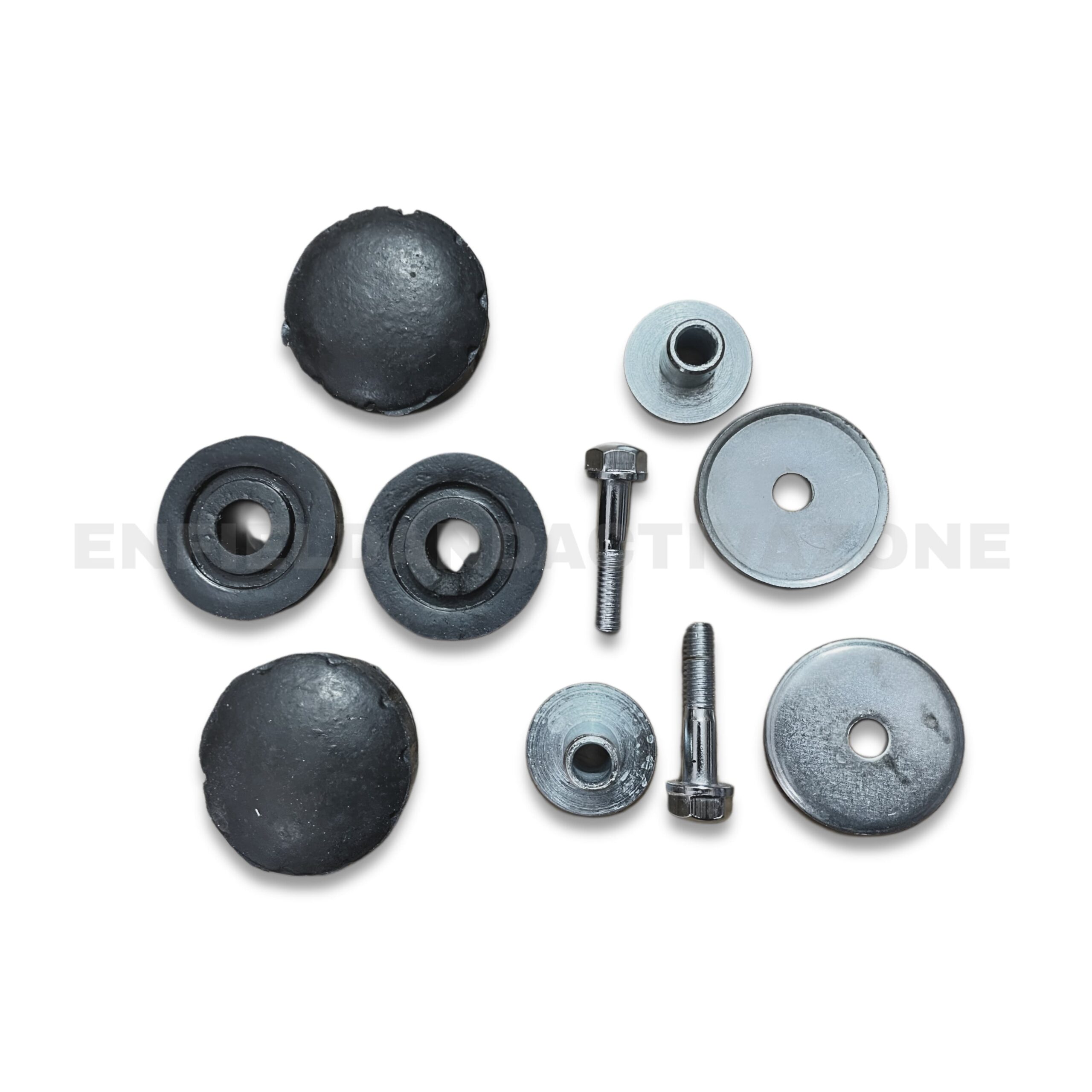 EAZ Premium Fuel Tank Bush Kit – Anti-Vibration Rubber Dampers for Royal Enfield Classic 350, Standard 350 & Electra UCE Models (Set of 3)