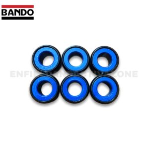 Bando Genuine Clutch Weight Roller Set – High-Durability Variator Rollers for Honda Activa 6G & Activa 125 BS6 (Set of 6)