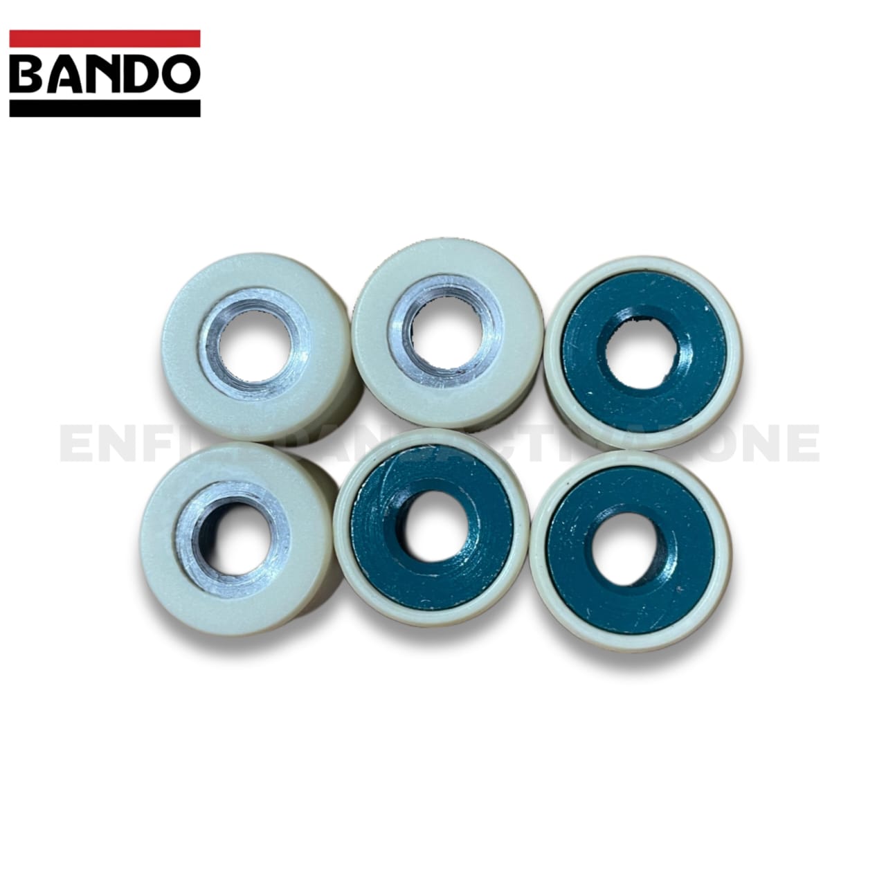 Bando Genuine Clutch Weight Roller Set – High-Durability Variator Rollers for Hero Maestro Edge 110 & Maestro Edge 125 (Set of 6)