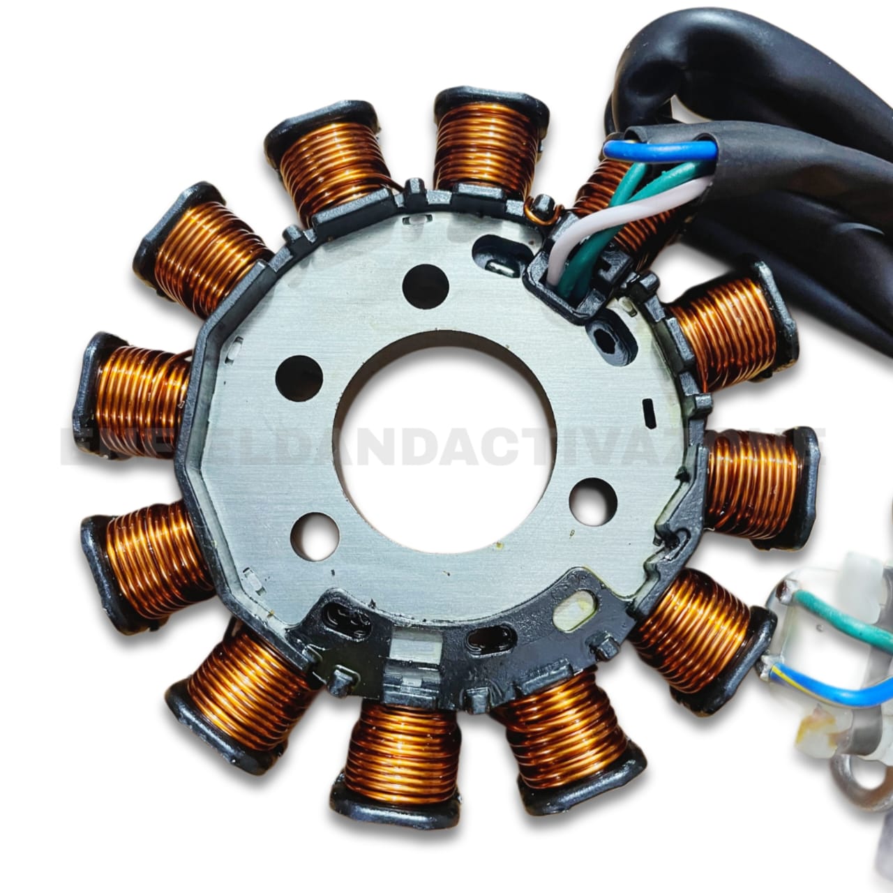 India Nippon Genuine Stator Coil Plate – OE Magneto Coil Assembly for Honda Activa HET & Dio HET (Part No. 51170) - Image 3