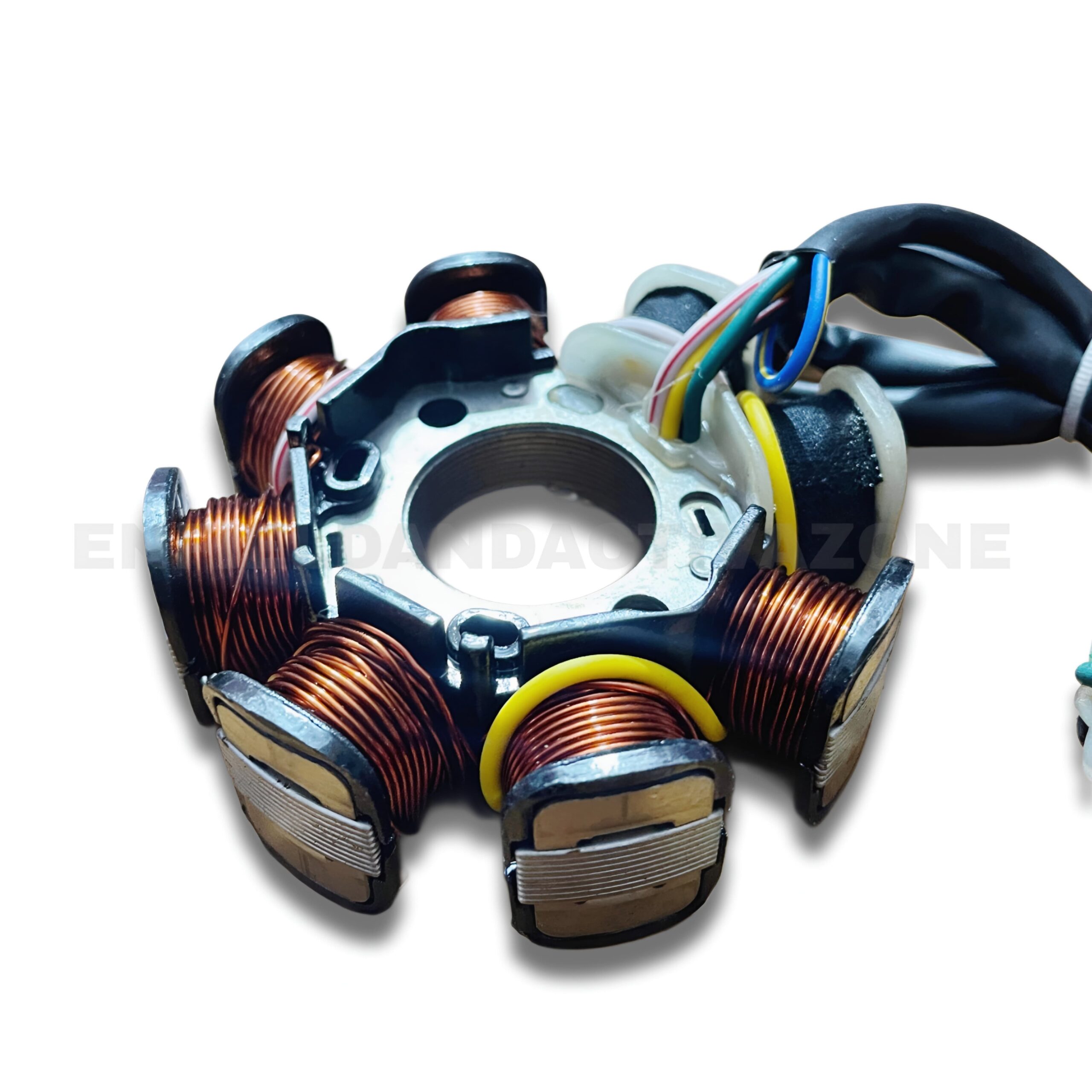 India Nippon Genuine Stator Coil Plate – OE Magneto Coil Assembly for Honda Activa 110 (Old Model) & Activa 2G (Part No. 51168) - Image 3