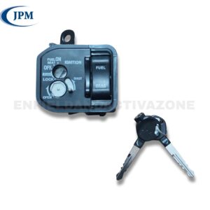 JPM Genuine Lock Set – Original Equipment (OE) Ignition & Seat Lock Assembly for Honda Activa 6G BS6 (Part No. JHA006G)
