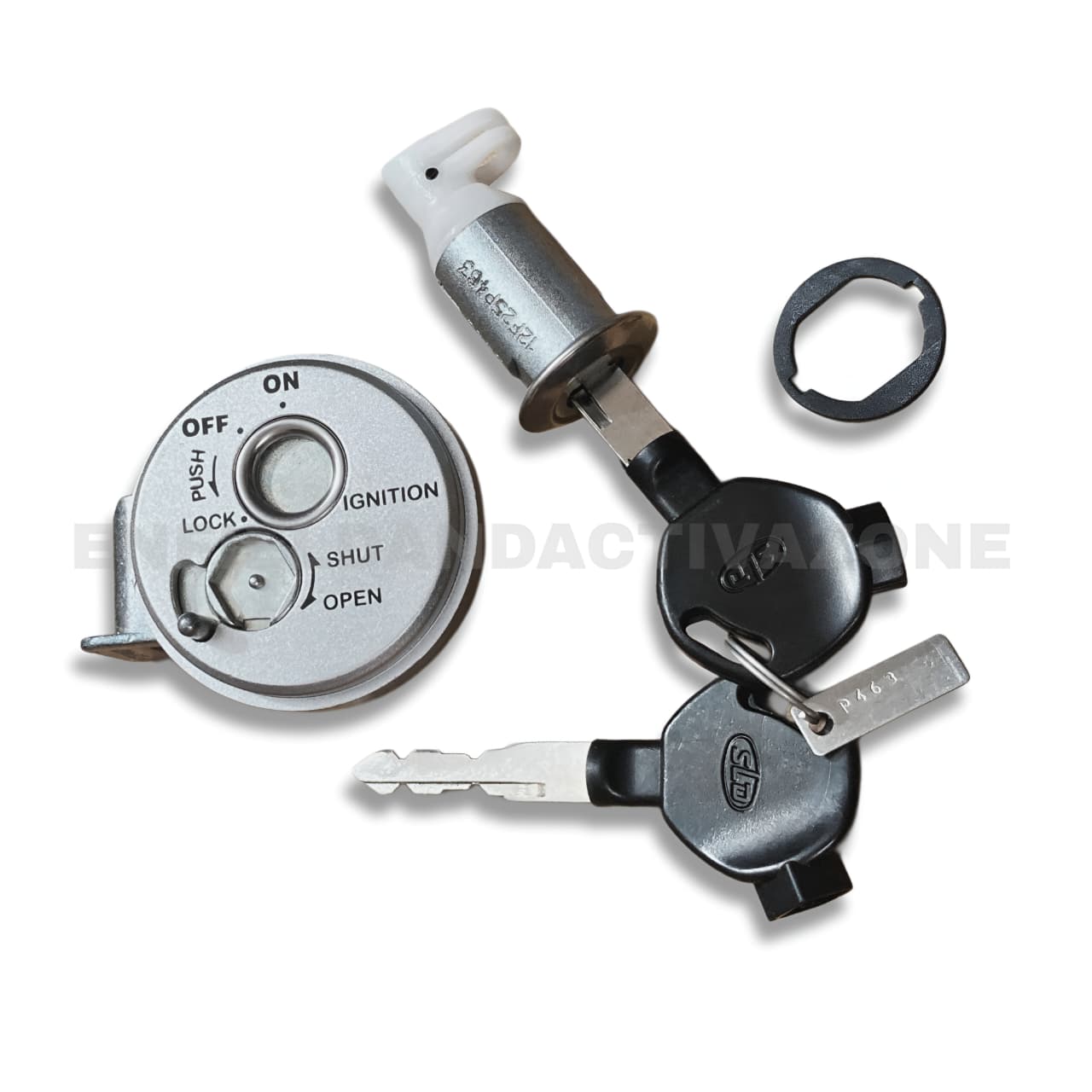 Sandhar Genuine Lock Set – Original Equipment (OE) Ignition & Seat Lock Assembly for Honda Activa 3G, 4G & 110 HET (Part No. SLD-319) - Image 2