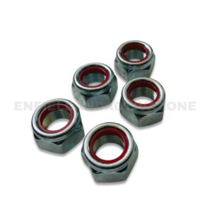 Royal Enfield Genuine Hex Nut with Nylock Insert – M16x1.5 Self-Locking Nut for Clutch & Front Wheel (Part No. 593038/E)