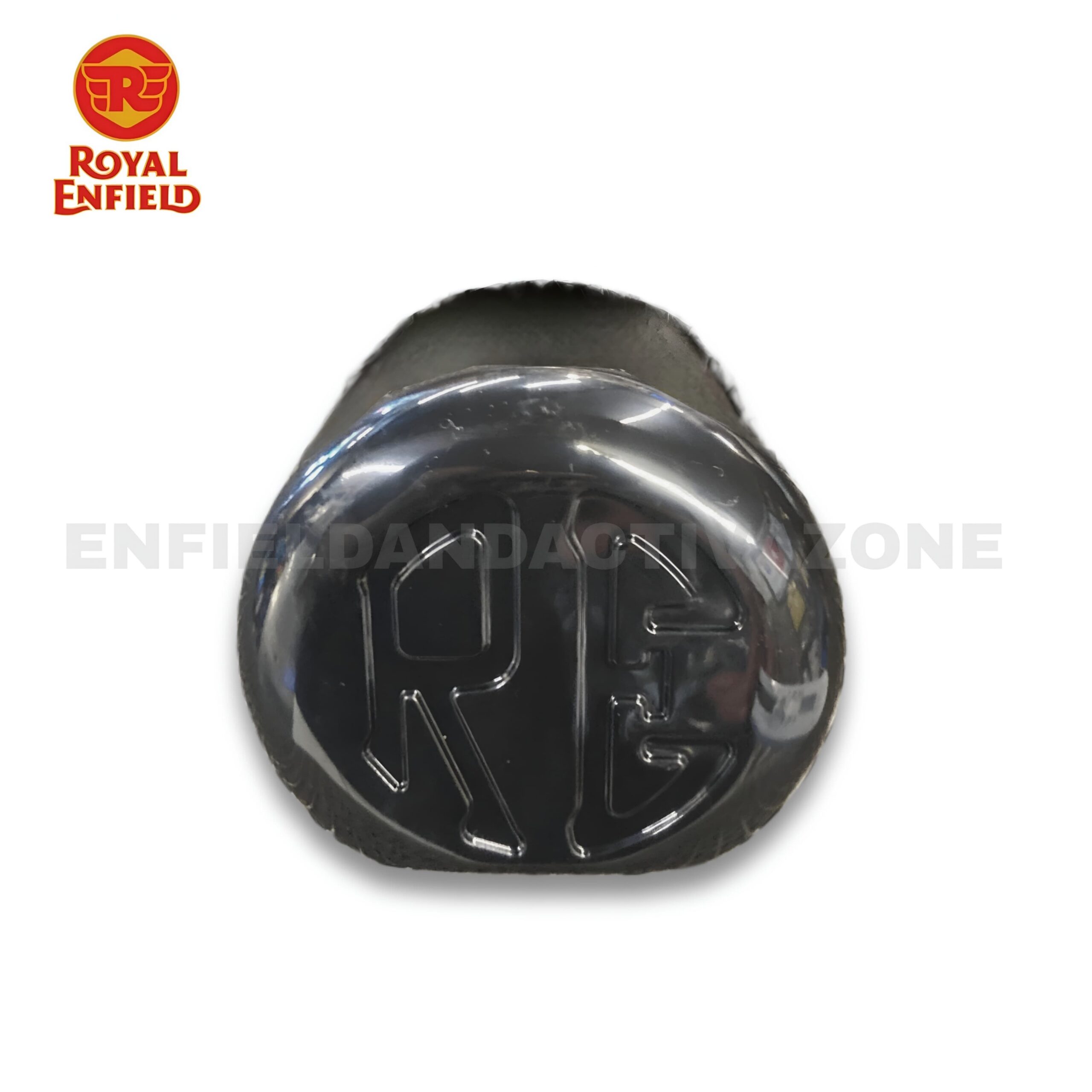 Royal Enfield Genuine Starter Motor Cover – Original Black Protective Shroud for Classic & Bullet (Part No. 570765/A)