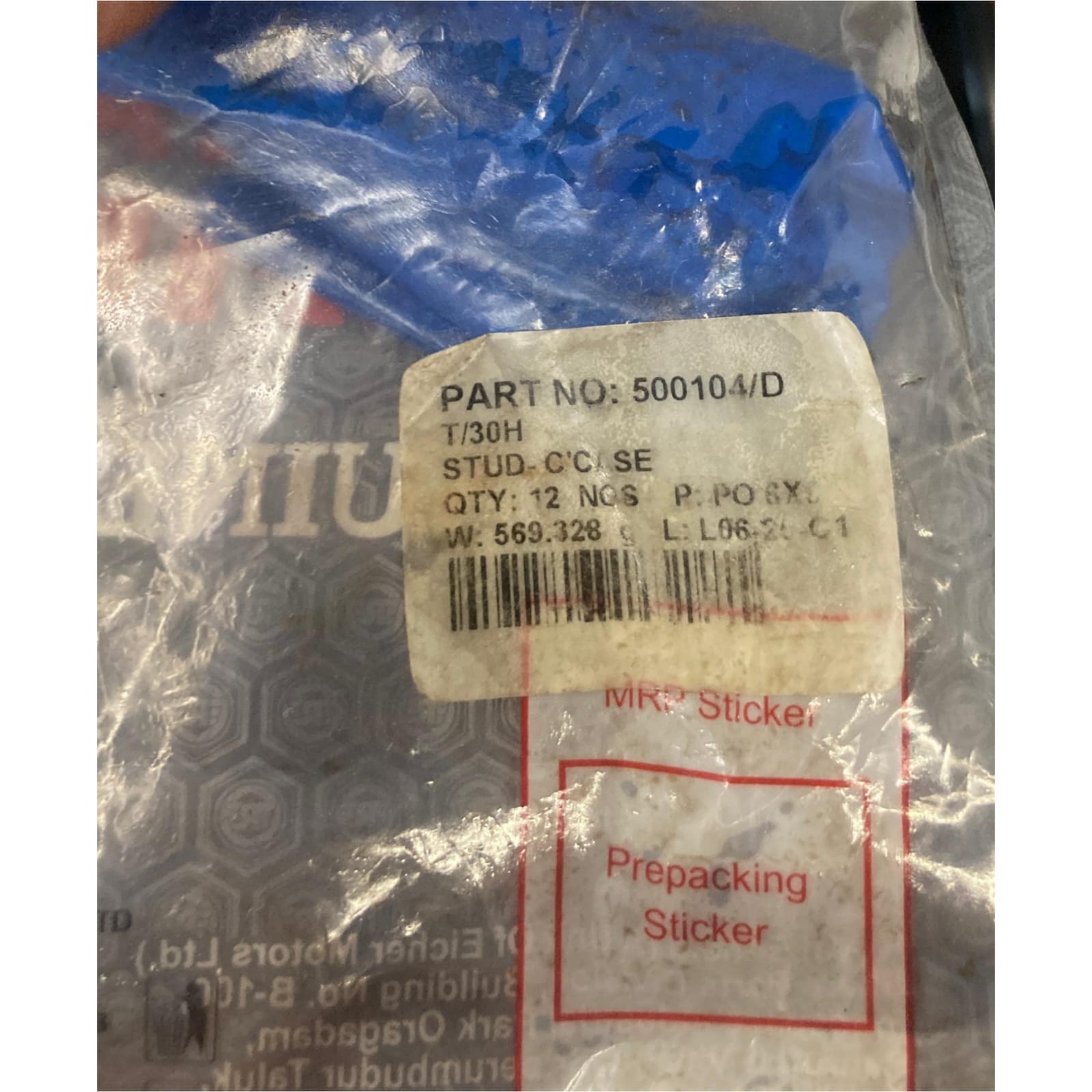 Royal Enfield Genuine Crankcase Stud – Original Crankcase Joint Stud Bolt for Bullet & Classic (Part No. 500104/D) - Image 3