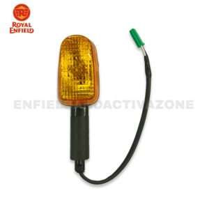 Royal Enfield Genuine Trafficator Assy Indicator with Bulb – Original Turn Signal for Himalayan & Scram 411 (Part No. RAN00454/B)