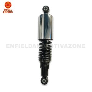 Royal Enfield Genuine Shock Absorber – Original Rear Suspension Unit for Vintage Cast-Iron Bullet 350 Standard (Part No. 142800/B)