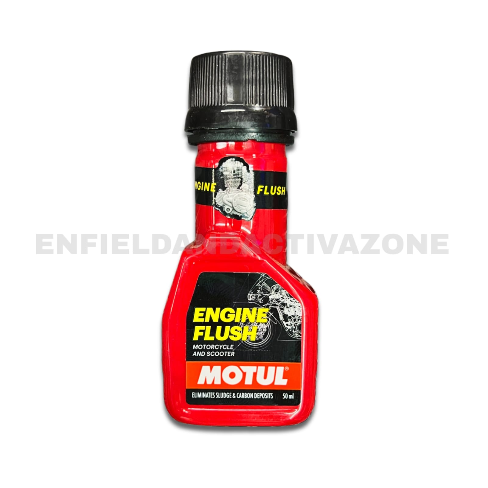 Motul Engine Flush Professional Additive – Internal Crankcase Cleaner for Motorcycles & Scooters (50ML Sachet) - Image 3