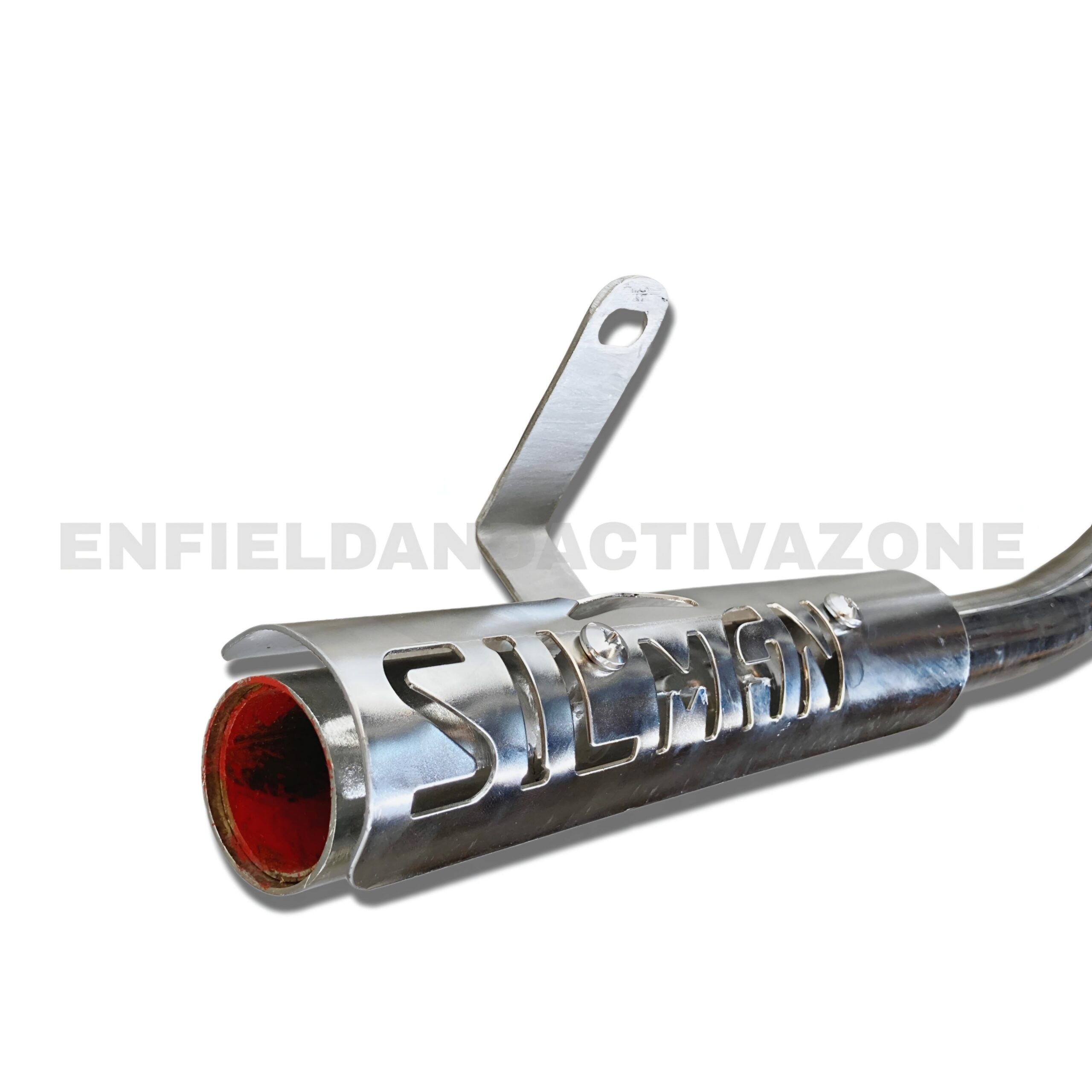 Silman Premium Heavy-Duty Exhaust C-Bend Pipe – Universal Dual-Sensor & Single-Sensor Compatible Front Header Pipe for Royal Enfield Classic 350 Reborn & New Bullet 350 / Battalion (Model Code: LPA21) - Image 2