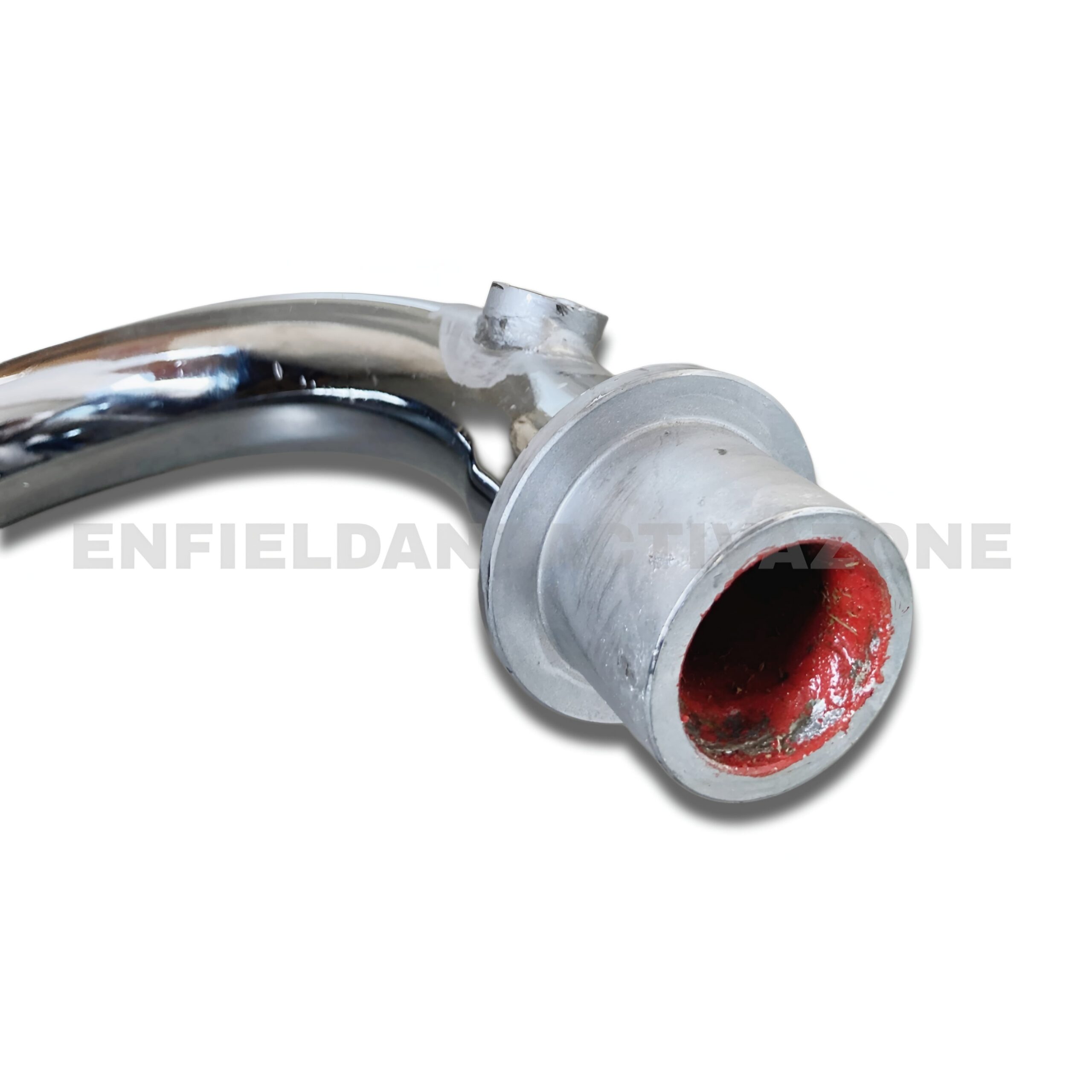 Silman Premium Heavy-Duty Exhaust C-Bend Pipe – Universal Dual-Sensor & Single-Sensor Compatible Front Header Pipe for Royal Enfield Classic 350 Reborn & New Bullet 350 / Battalion (Model Code: LPA21) - Image 5