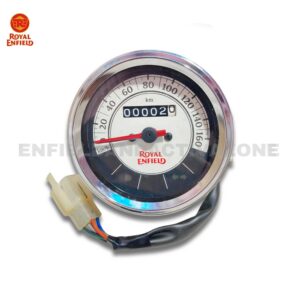 Royal Enfield Genuine Speedometer (KMPH) – Original Analogue Speedo & Odometer for Classic & Legacy Bullet Models (Part No. 592488/A)