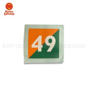 Royal Enfield Signals Model 49 Tank Sticker RH | Part No. 1041118/A | Genuine Fuel Tank Decal Right Side