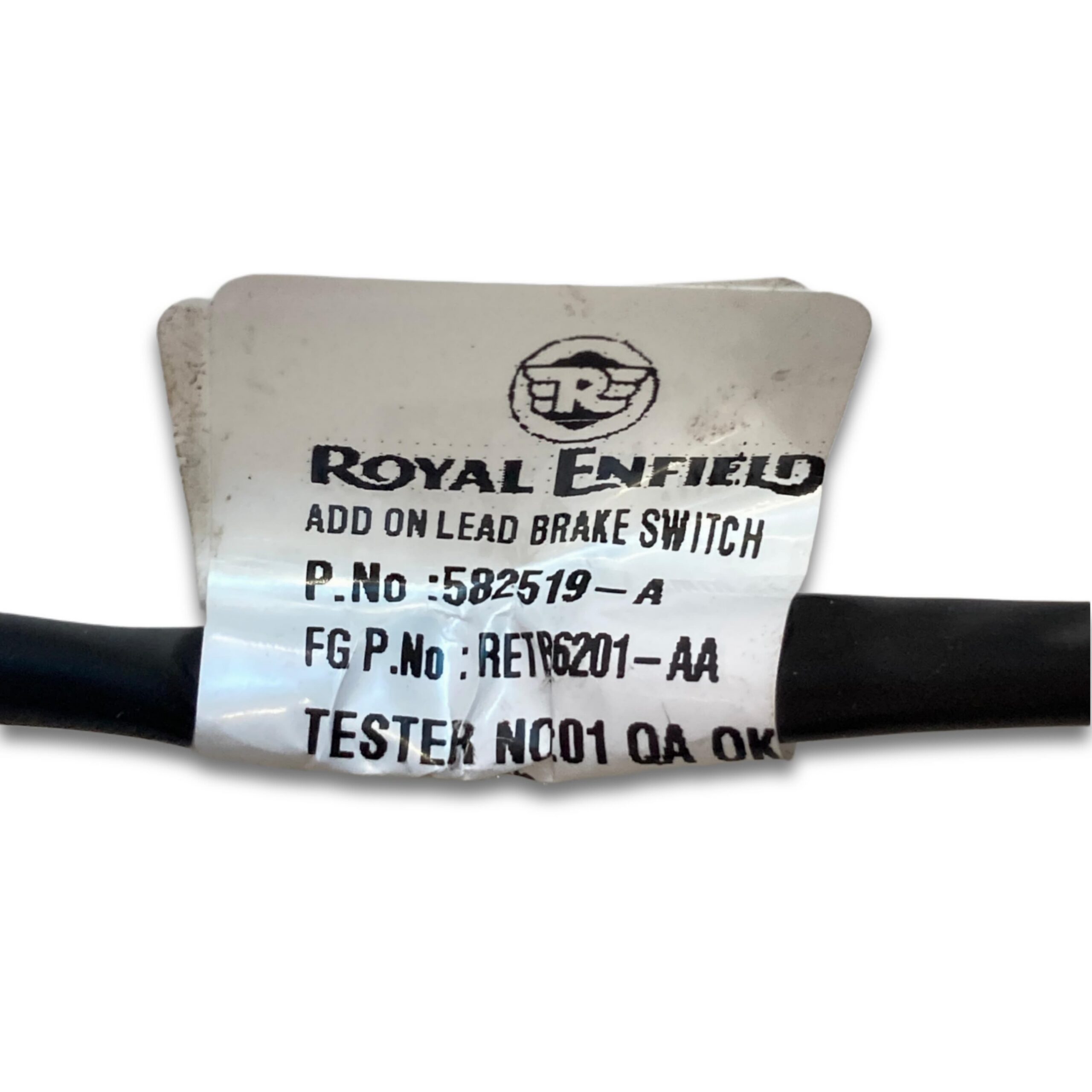 Royal Enfield Genuine Switch Assy Kit Front Disc – Original Front Brake Light Micro-Switch & Add-On Lead for Disc Brake Models (Part No. 888168) - Image 5