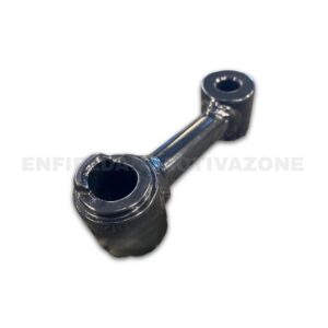 Royal Enfield Genuine Left-Hand Pillion Footrest Support Arm (Part No. 145540/B) for Bullet Standard 350 & Classic | Official Passenger Footpeg Gloss Black Mounting Bracket