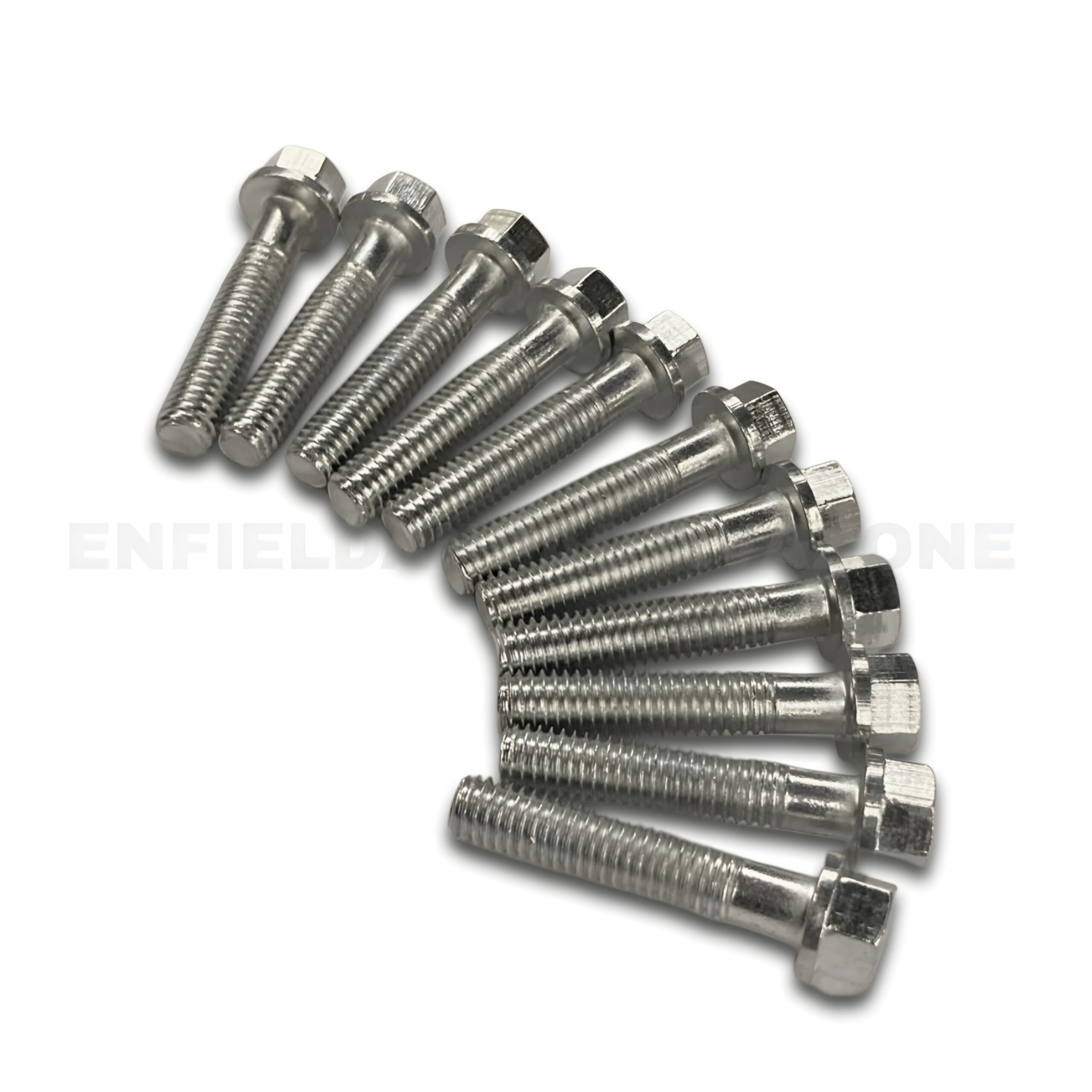 Clutch Cover Bolt Kit (LH Engine Cover Bolt Kit) for Royal Enfield UCE Models | Premium OEM Replacement Engine Cover Bolt Set