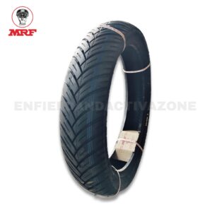 MRF Zapper C 120/80-18 M/C 62P Rear Tubeless Tyre | Premium Rear Motorcycle Tyre for Royal Enfield & Compatible Bikes