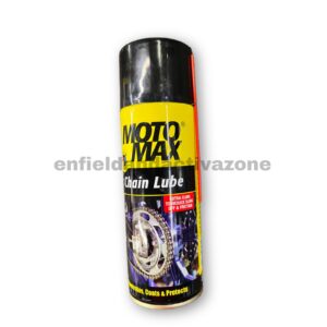Motomax Chain Lube Spray 400ml | Synthetic Motorcycle Chain Lubricant | Anti-Rust Chain & Sprocket Protection