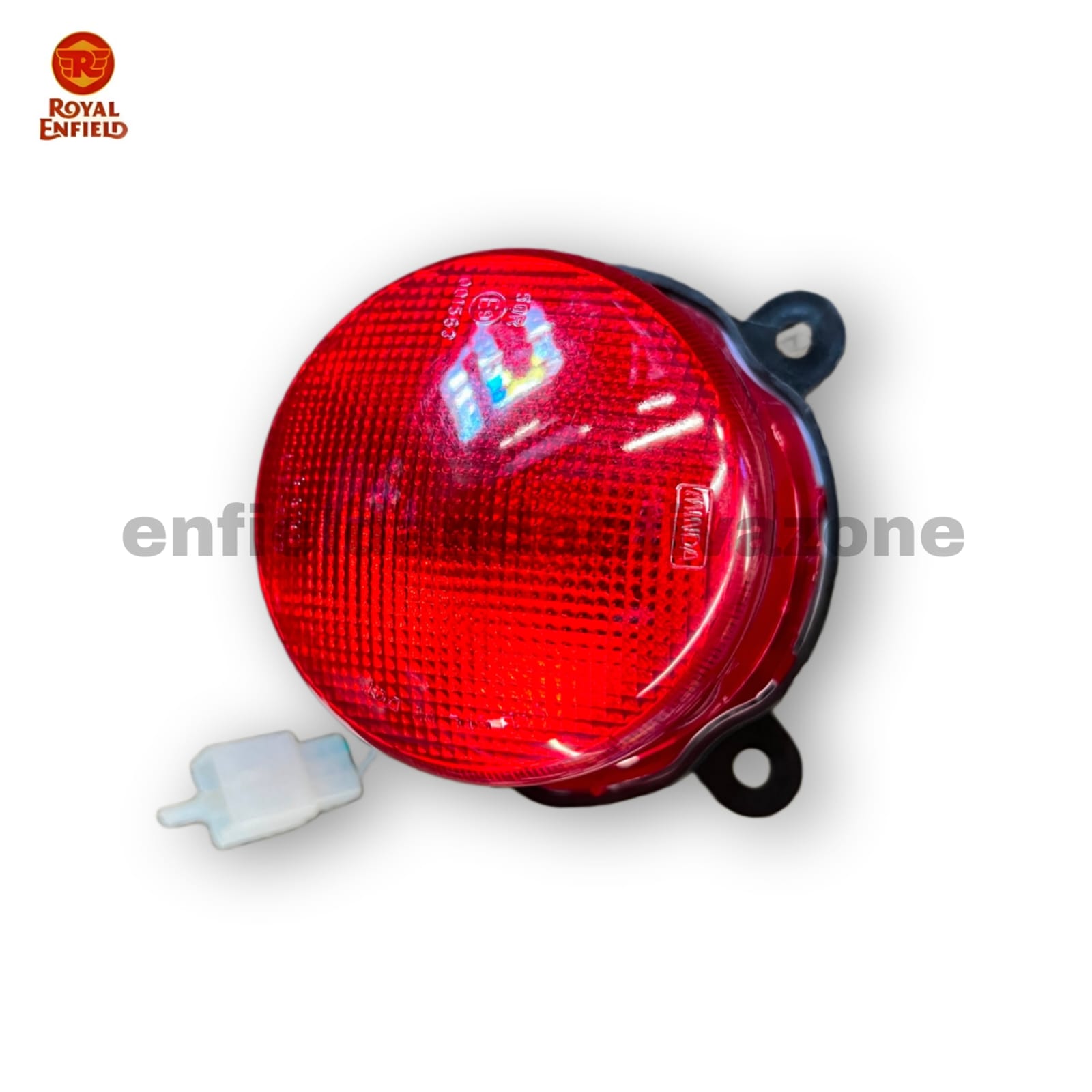 Royal Enfield Classic 350, Classic 500 & Bullet 500 UCE Tail Lamp Assembly | Part No. 591011/E | Genuine Rear Tail Light with Bulb
