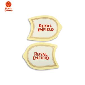 Royal Enfield Classic 350 & Classic 500 Fuel Tank Sticker Kit | Genuine 888391 | OEM Tank Decal Set (Black, Silver & Lagoon)