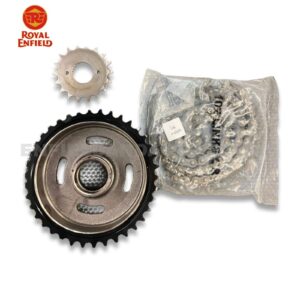 Royal Enfield Classic 500 EFI (Single Disc) Chain & Sprocket Kit | Part No. 597462 | Genuine OEM Chain Drive Kit