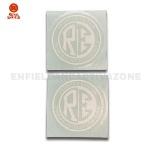 Royal Enfield Rear Mudguard Logo Sticker | Part No. 584424/A | Genuine Rear Fender Decal (Per Piece)