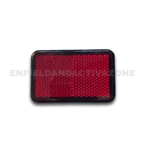 Royal Enfield Rear Number Plate Red Reflector | Genuine OEM Rear Reflex Reflector 143275/B | Universal Fit for Royal Enfield Motorcycles