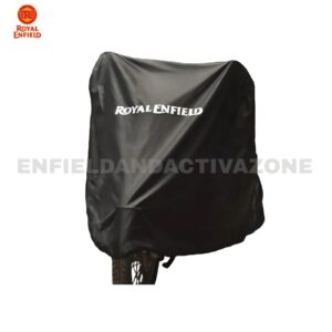 Royal Enfield Water Resistant Black Bike Cover | Part No. 1990642 | Genuine Motorcycle Cover for Classic 350, Hunter 350, Meteor 350 & More