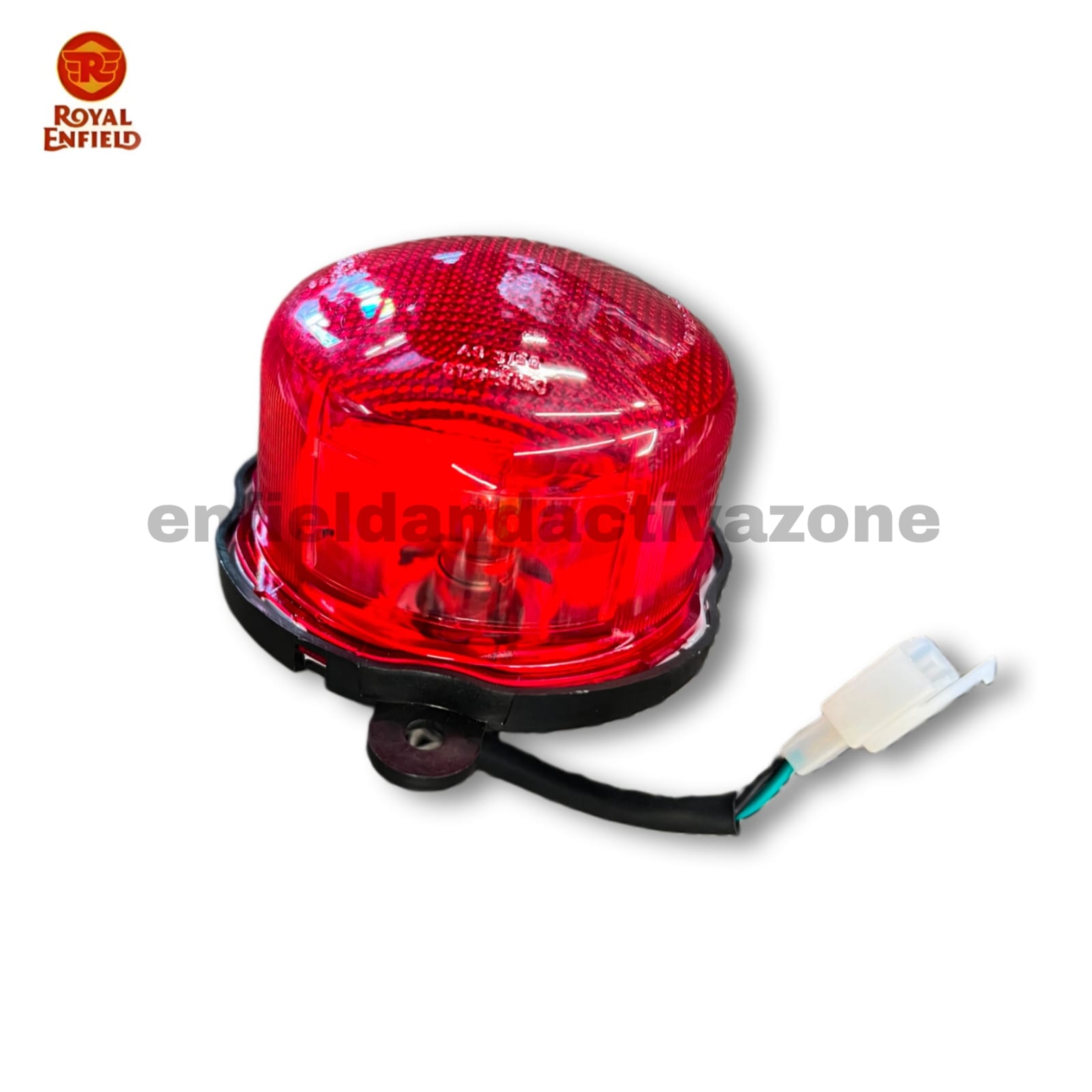 Royal Enfield Classic 350, Classic 500 & Bullet 500 UCE Tail Lamp Assembly | Part No. 591011/E | Genuine Rear Tail Light with Bulb - Image 3