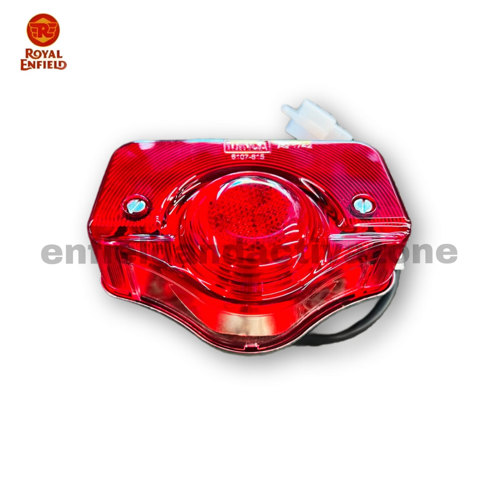 Royal Enfield Bullet 350 Battalion Black Tail Lamp Assembly with Bulb | Part No. RAN01202/A | Genuine Rear Tail Light - Image 6