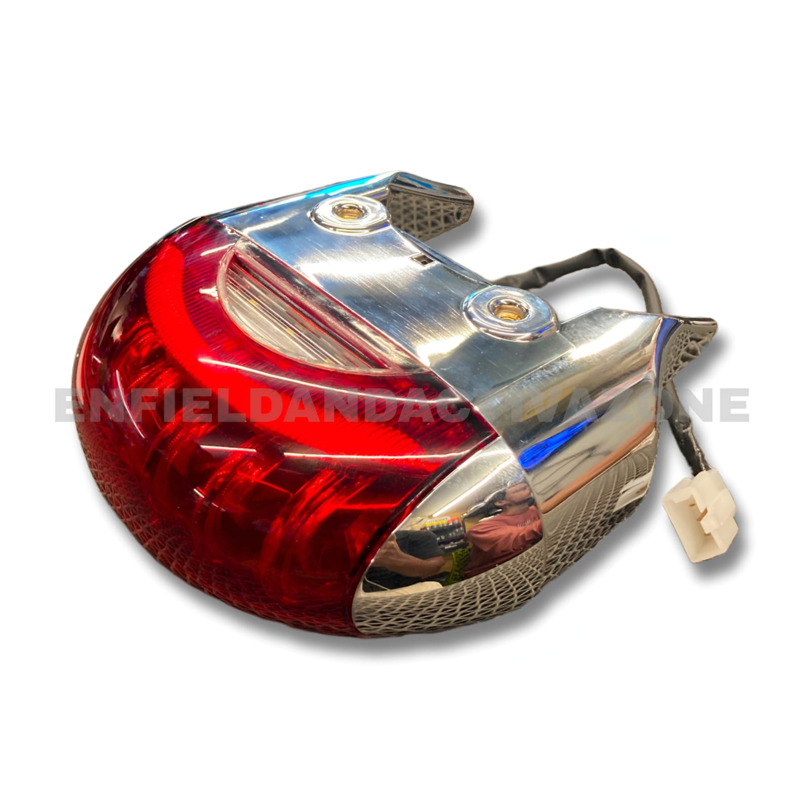 Royal Enfield Thunderbird 350 & 500 New Model LED Tail Lamp Assembly | Uno Minda Rinder RE-142-TLA-LED | OE Quality Rear Tail Light - Image 3