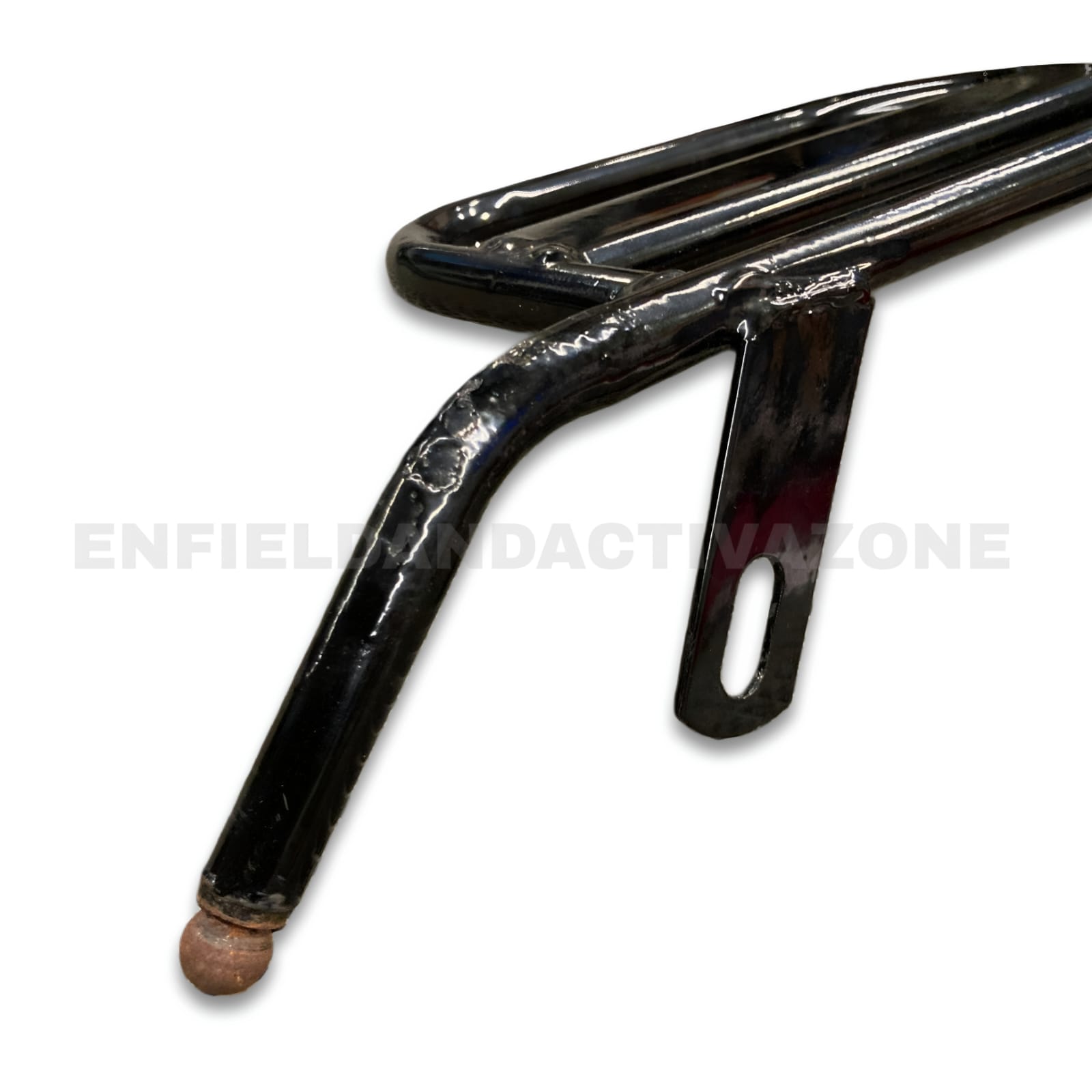 EAZ Ladies Footrest for Royal Enfield Hunter 350 | Heavy-Duty Pillion Side Footrest | Black Finish | Easy Bolt-On Installation - Image 4