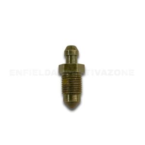 Front Brake Caliper Air Nipple 11 No. Bolt for Royal Enfield UCE Models | Premium OEM Replacement Brake Bleeder Valve