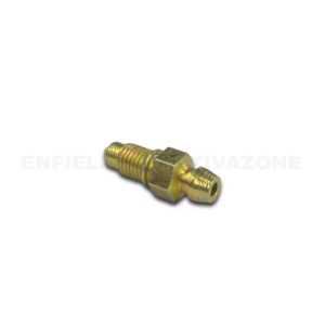 Rear Brake Caliper Air Nipple Bolt for Royal Enfield UCE Models | Premium OEM Replacement Brake Bleeder Valve