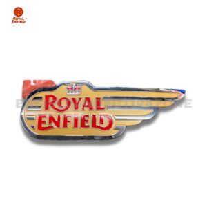 Royal Enfield Battalion Black 3D Fuel Tank Decal Badge RAK01303/A | Genuine Motorcycle Spare Part