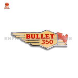Royal Enfield Battalion Black Standard 3D Badge Side Panel RH RAV01233/A | Genuine Motorcycle Spare Part