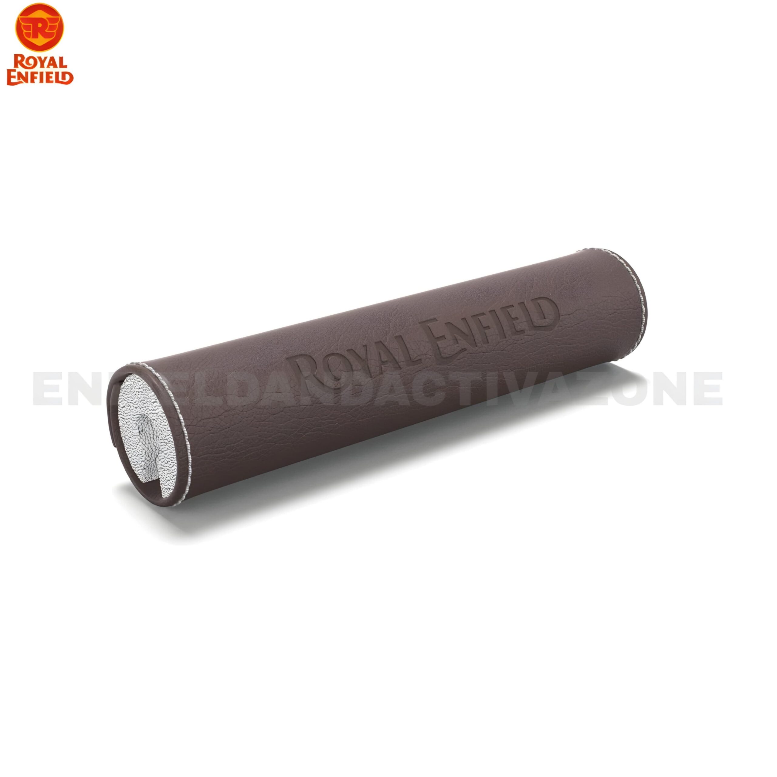 Royal Enfield Bear 650 Black & Brown Handlebar Brace Pad | Genuine OEM Crossbar Pad | Part No. 1990538