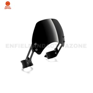 Royal Enfield Bear 650 Black Painted Instrument Cowl | Genuine OEM Meter Visor | Part No. 1990530