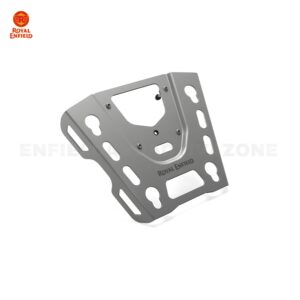 Royal Enfield Bear 650 Silver Top Box Mount Plate | Genuine OEM Luggage Carrier Base Plate | Part No. 1990537