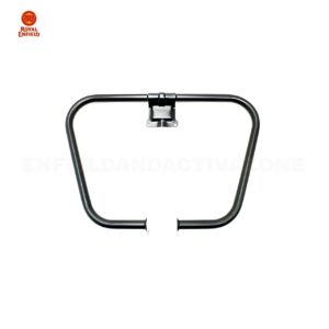Royal Enfield Classic 350, Classic 500, Bullet & Thunderbird UCE Genuine Trapezium Engine Guard Black | OEM Crash Guard | Part No. 1990802