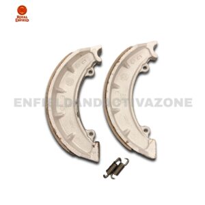 Royal Enfield Front Brake Shoe Kit KAB00023/A for Big Drum | Genuine Motorcycle Spare Part