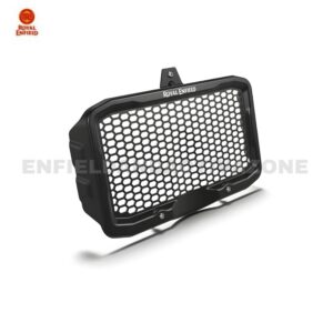 Royal Enfield Himalayan 450 & Guerrilla 450 Black Radiator Guard Genuine Motorcycle Accessories (GMA) | KXA00493