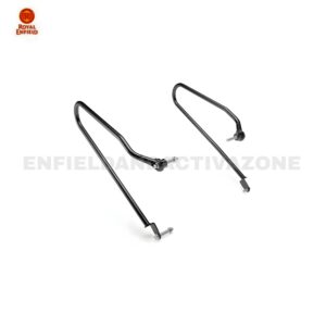 Royal Enfield Hunter 350 Black Soft Pannier Rails | Genuine GMA Accessory | KXA00199