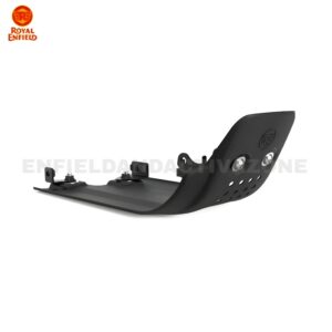 Royal Enfield Interceptor 650, Continental GT 650 & Bear 650 Black Large Sump Guard | Genuine OEM Engine Bash Plate | Part No. 1990555