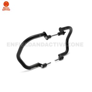Royal Enfield Interceptor 650, Continental GT 650 & Bear 650 Compact Black Engine Guard V2 | Genuine OEM Crash Guard | Part No. 1990505
