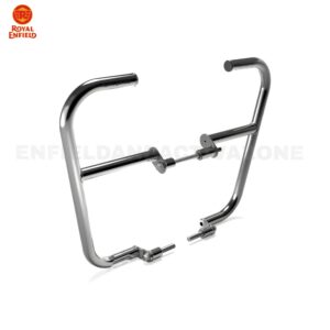 Royal Enfield Interceptor 650, Continental GT 650 & Bear 650 Large Stainless Steel Engine Guard V2 | Genuine OEM Crash Guard | Part No. 1990504