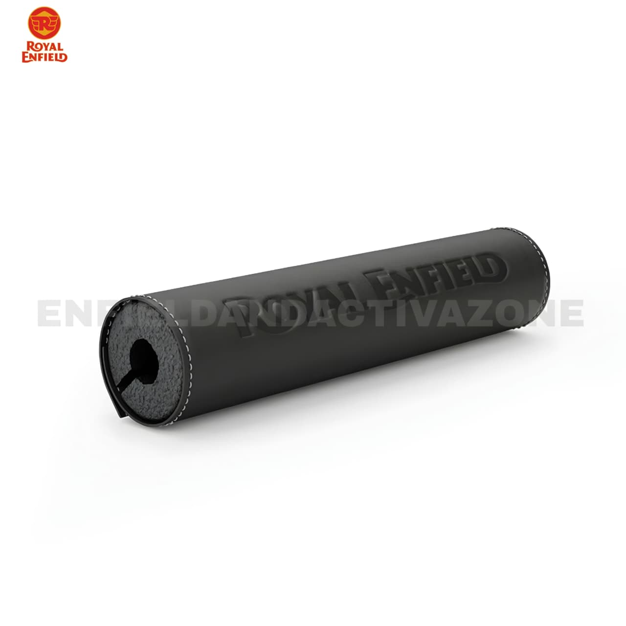 Royal Enfield Interceptor 650 & Continental GT 650 Black Handlebar Brace Pad | Genuine OEM Crossbar Pad | Part No. 1990496