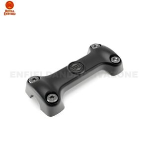 Royal Enfield Interceptor 650 & Continental GT 650 Black Handlebar Clamp | Genuine OEM Handlebar Mount Clamp | Part No. 1990446