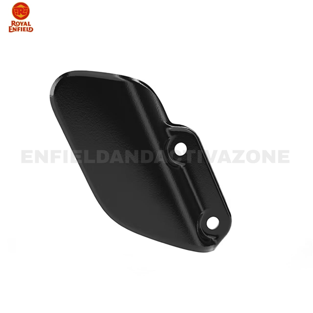 Royal Enfield Interceptor 650 & Continental GT 650 Black Heel Guard | Genuine OEM Footrest Heel Guard | Part No. 1990444
