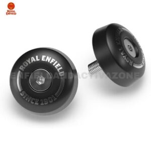 Royal Enfield Interceptor 650, Super Meteor 650 & Bear 650 Bar End Finisher Kit Black | KXA00271
